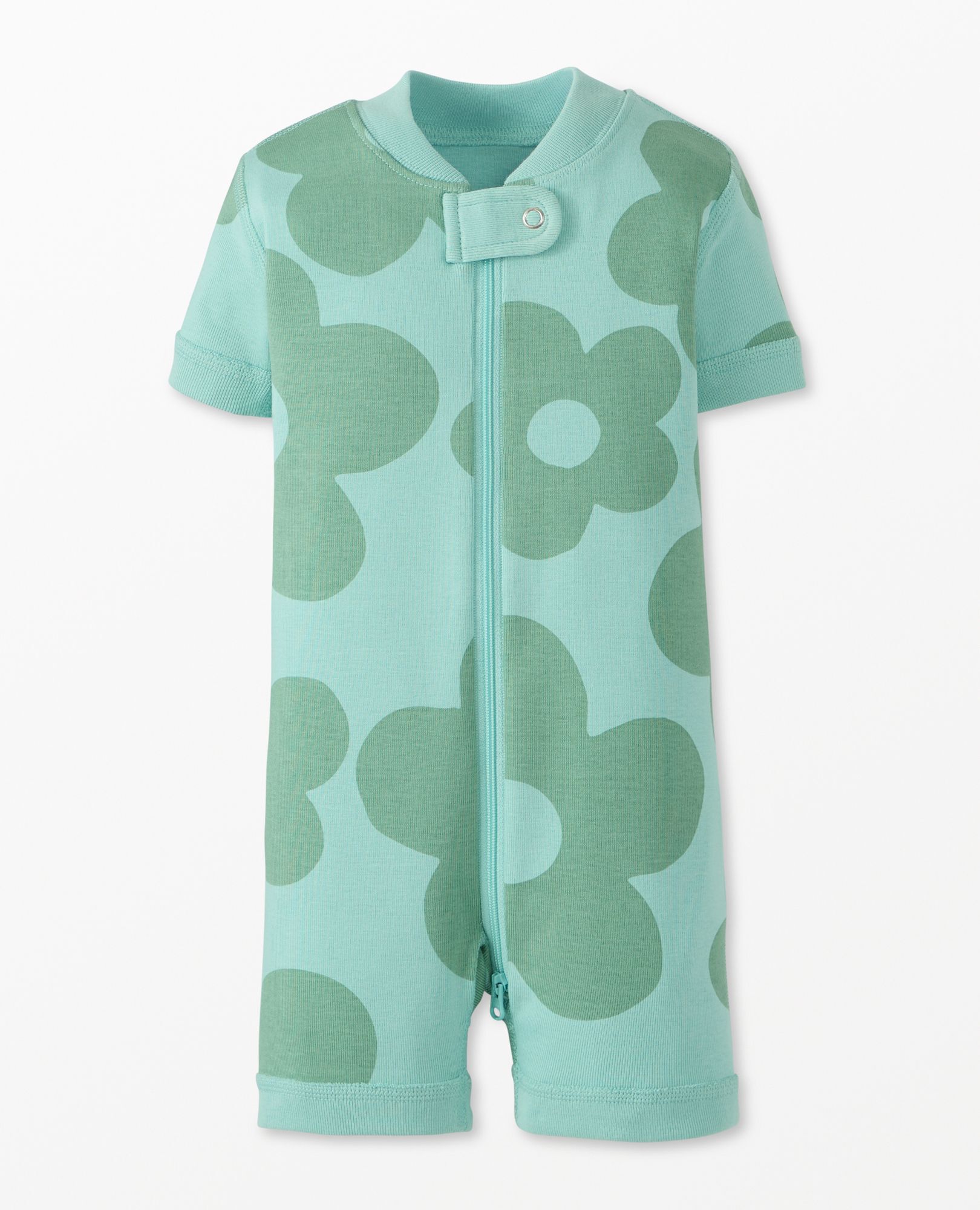 HannaJams™ Sleeper in  Gigantic Daisy on Sky Blue - main