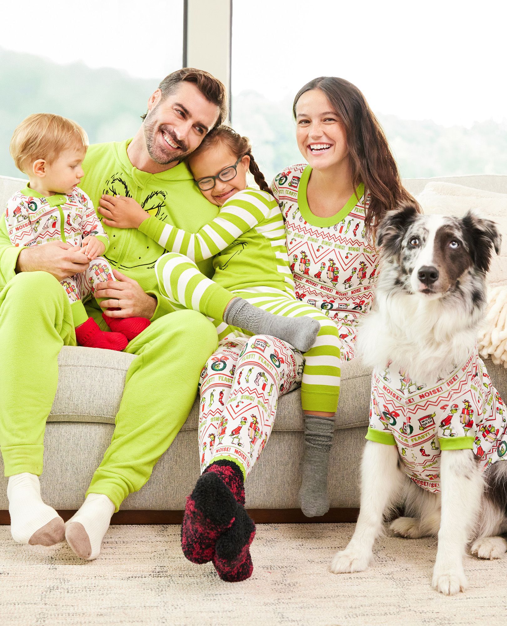 Grinch pjs for dogs outlet