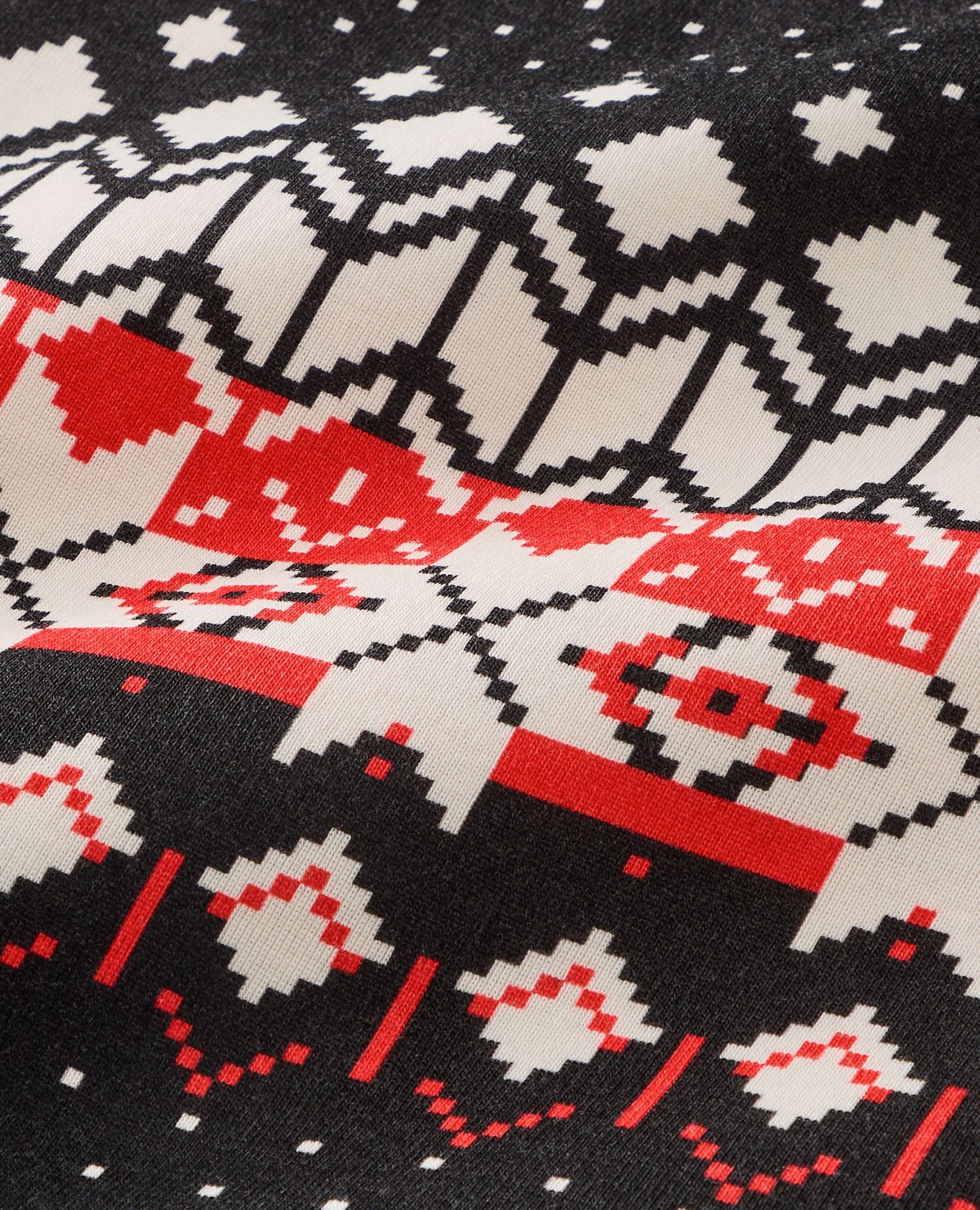 Holiday HannaJams™ Pajama Set in Black Fairisle - main