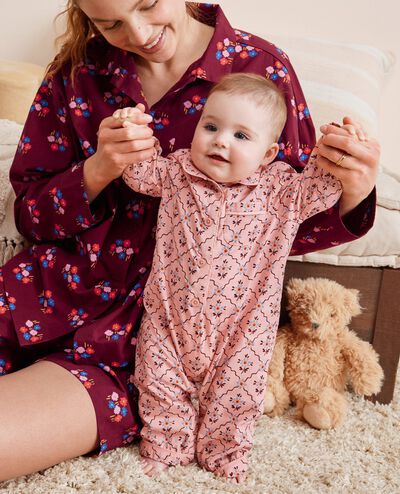 Poplin Sleeper in Floral Decor - main