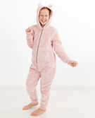 Recycled Marshmallow Fleece Character Play Suit in Faded Flower - main