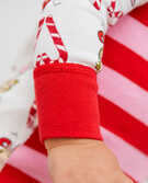 Dr. Seuss Sleeper In Organic Cotton in Cindy Lou Who Candy Cane - main