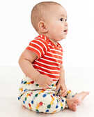 Baby Bodysuit & Pant Set in Colorful Caterpillars - main