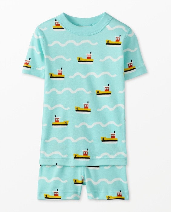 Kids Short John Pajama Set