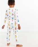 Disney Princess Long John Pajamas In Organic Cotton in Princess Multi - main