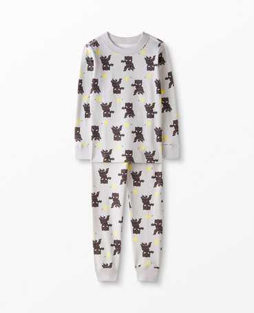 Marvel Black Panther Long John Pajama Set