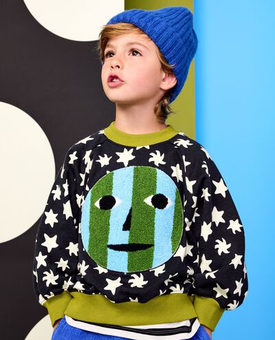 Dusen Dusen French Terry Sweatshirt in Dusen Dusen Stars - main