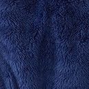 Marshmallow Fleece Zip Up Hoodie in Navy Blue - swatch