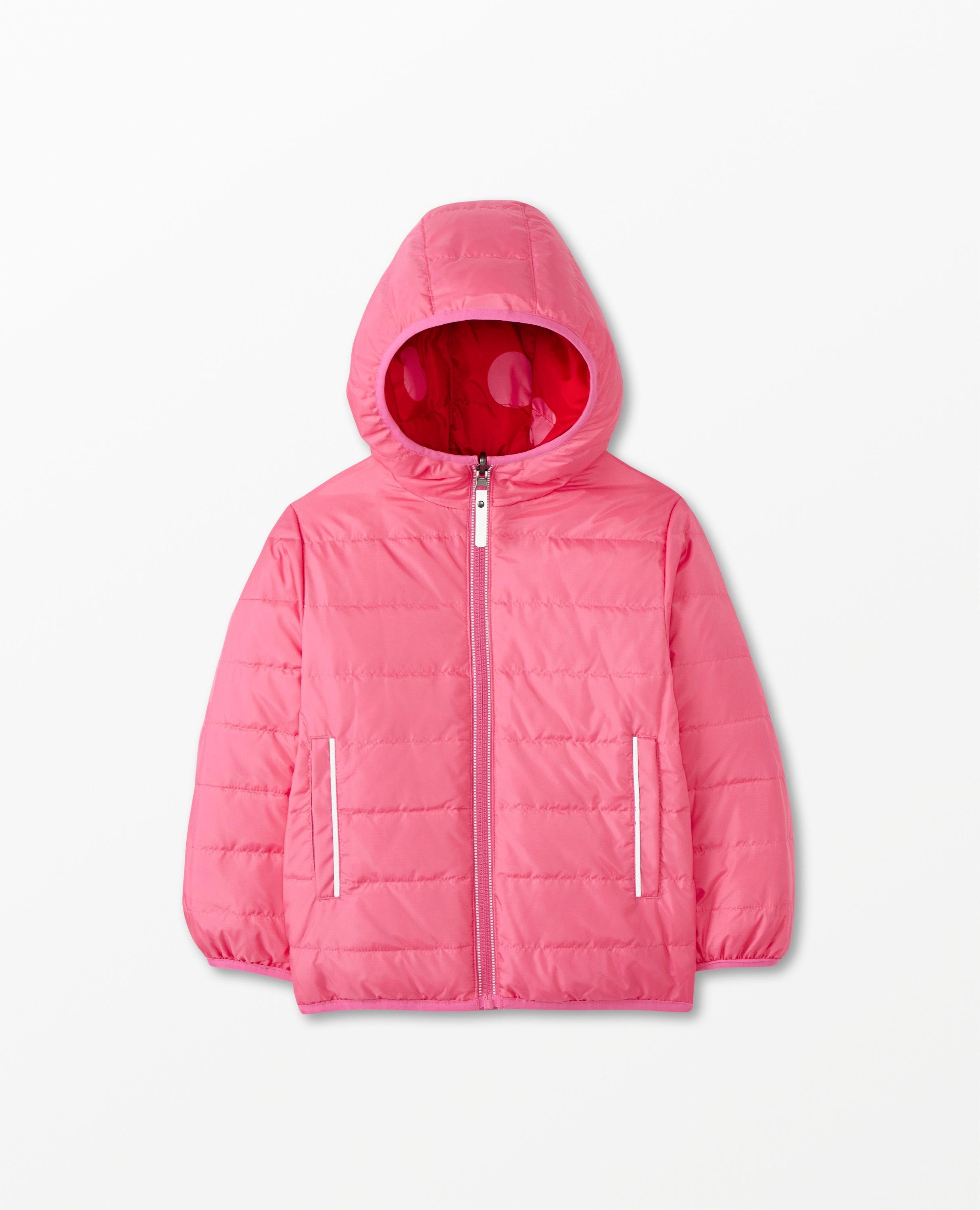 Pretty in pink online reversible down jacket