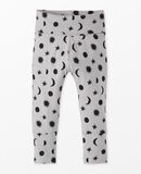Baby Layette Wiggle Pants in HannaSoft™ in Stars and Moon Tonal on Grey - main