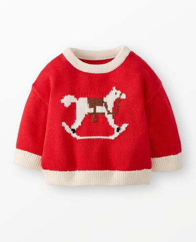 Baby Rocking Horse Graphic Sweater in Rocking  Horse - main
