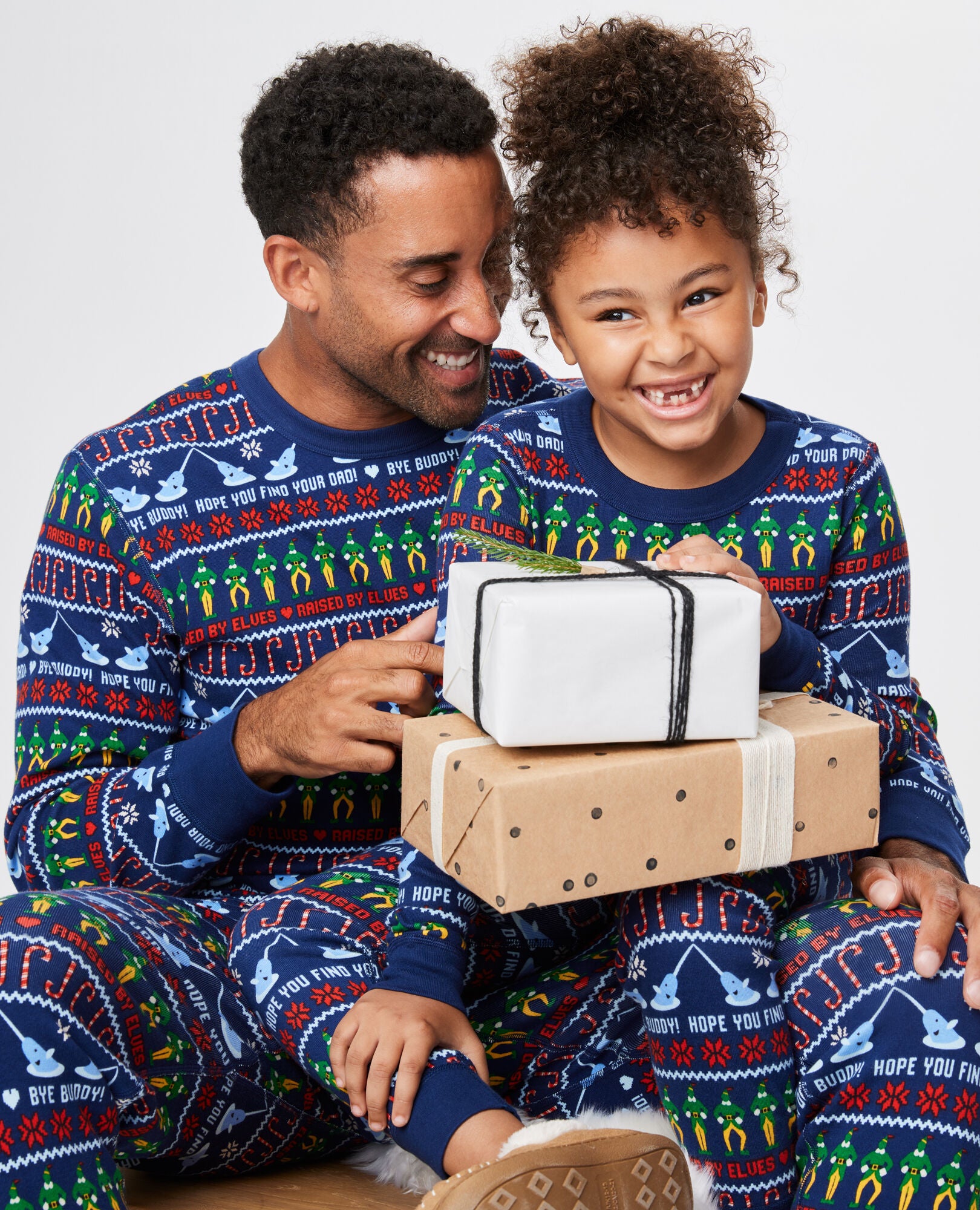 Elf family online pajamas
