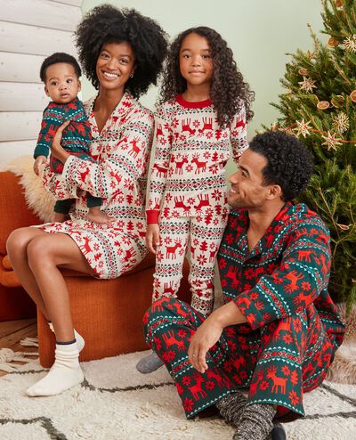 Holiday Dear Deer HannaJams™ Pajama Set in Dear Deer - main