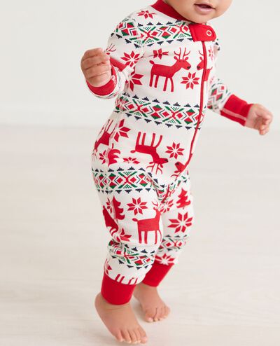 Holiday Dear Deer HannaJams™ Sleeper in Dear Deer - main