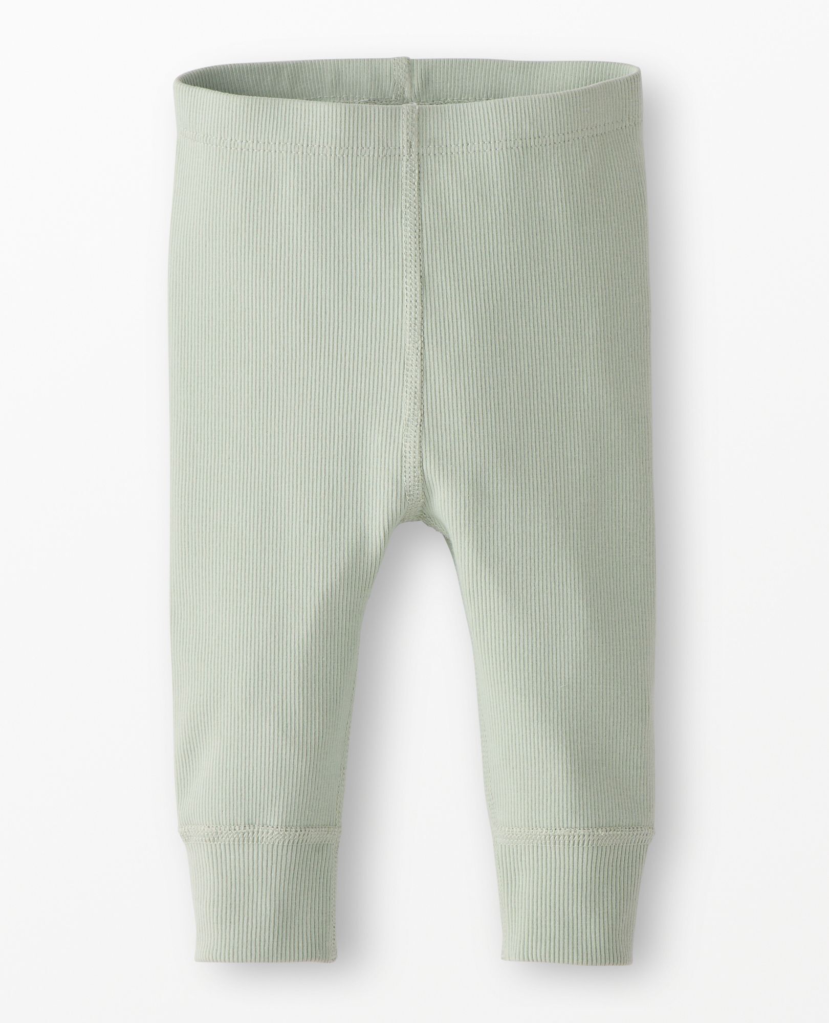 Baby Ribbed Leggings in Seafoam - main