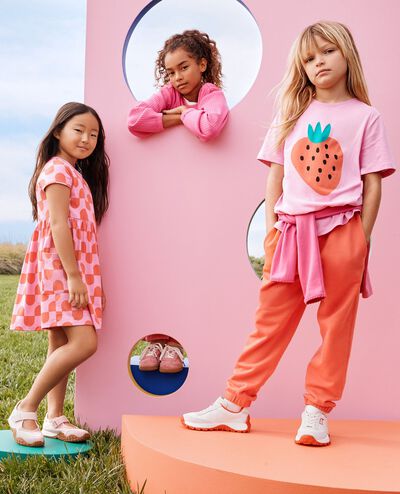 French Terry Sweatpants in Sun Fire - main