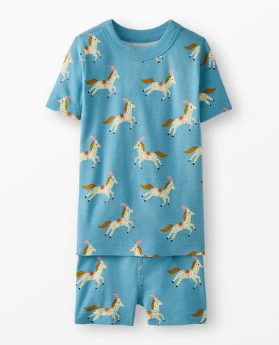 HannaJams™ Pajama Set in Playful Ponies - main