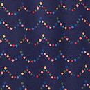 Women's Long Sleeve HannaSoft™ Pajama Set in Starry Garland on Navy - swatch