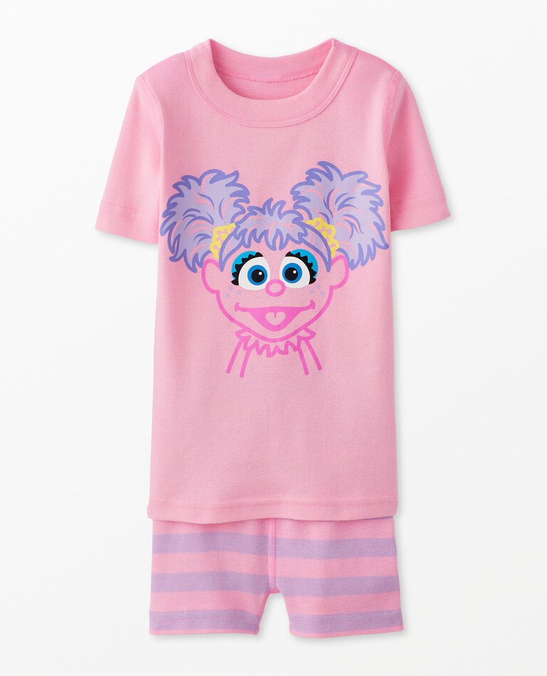 Sesame Street Short John Pajama Set in Abby - main