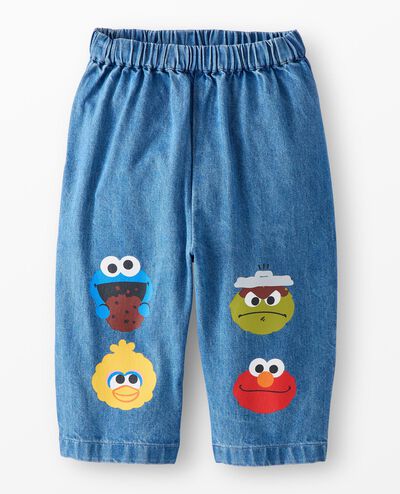 Sesame Street Denim Barrel Pants in Sesame Street Characters - main