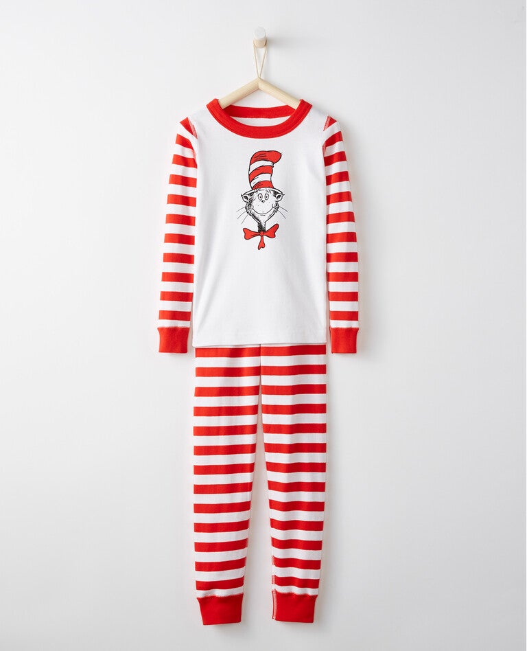 Dr Seuss Stripe Long John Pajamas Hanna Andersson