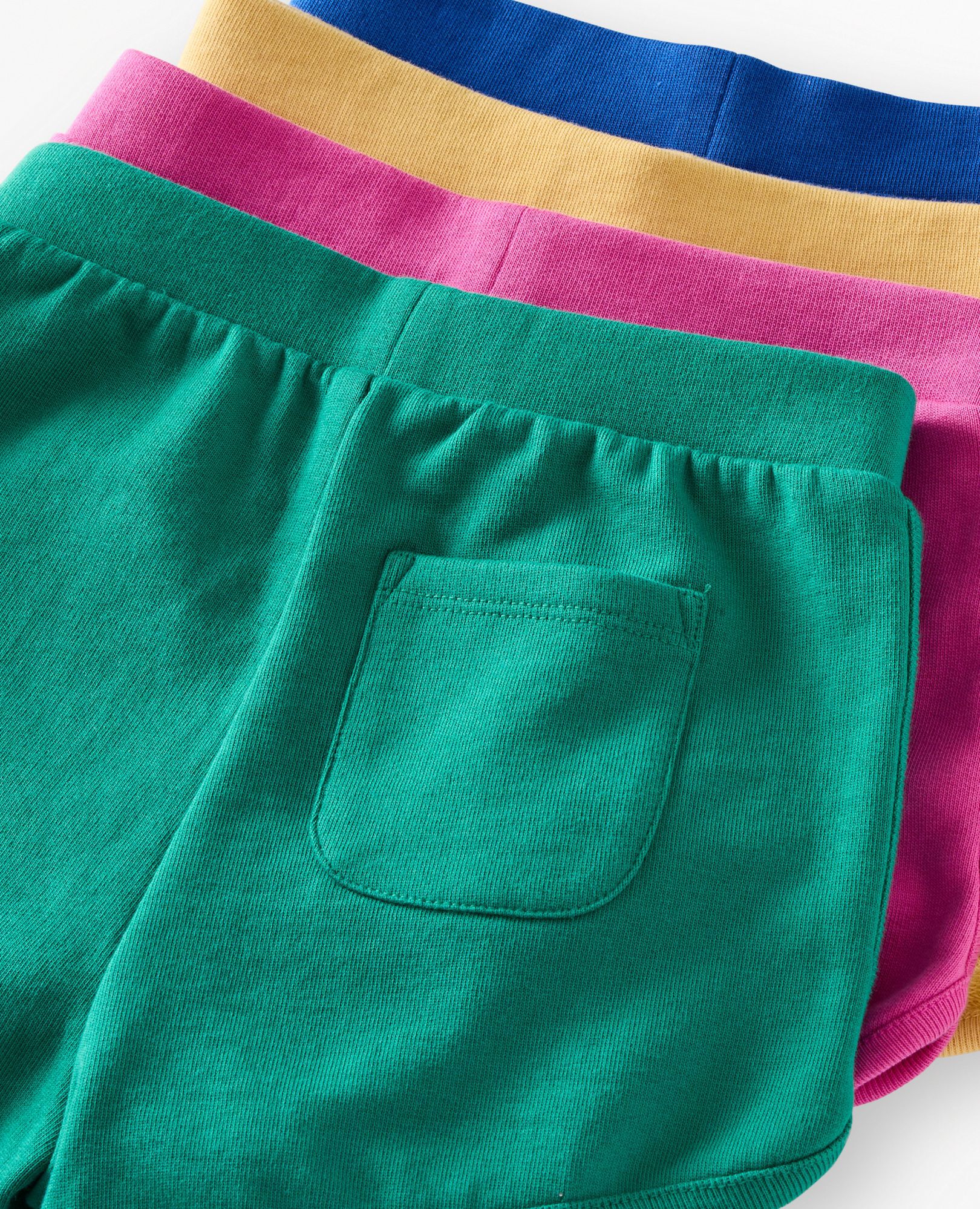 French Terry Dolphin Vent Shorts | Hanna Andersson