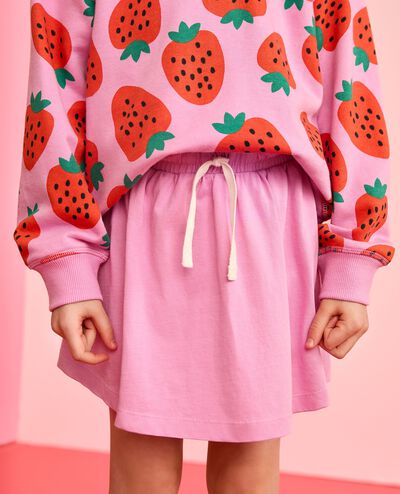 Drawcord Skort in Echinacea - main