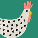 Easter HannaJams™ Pajama Set in Easter Hen - swatch