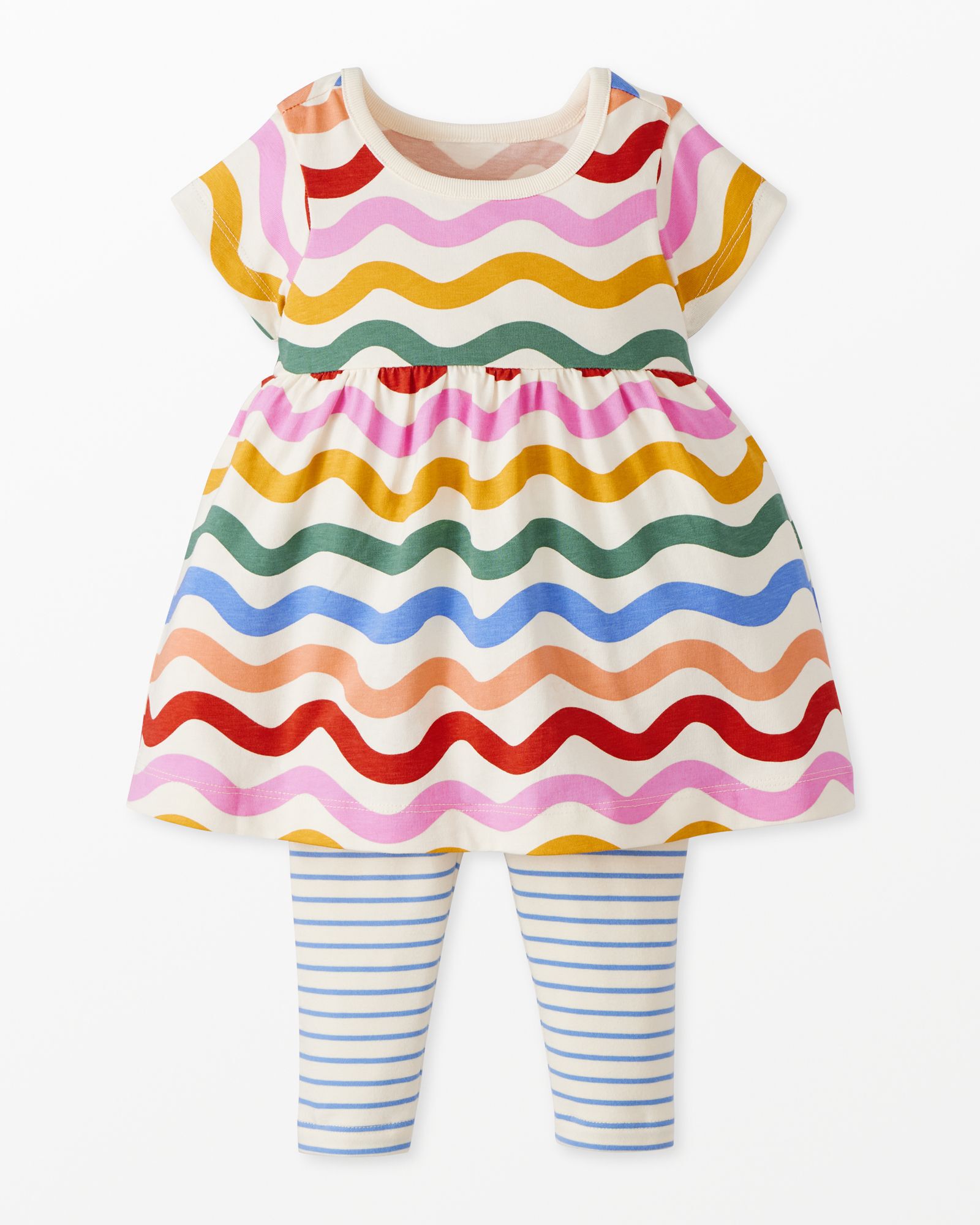 Baby girl online dress and leggings