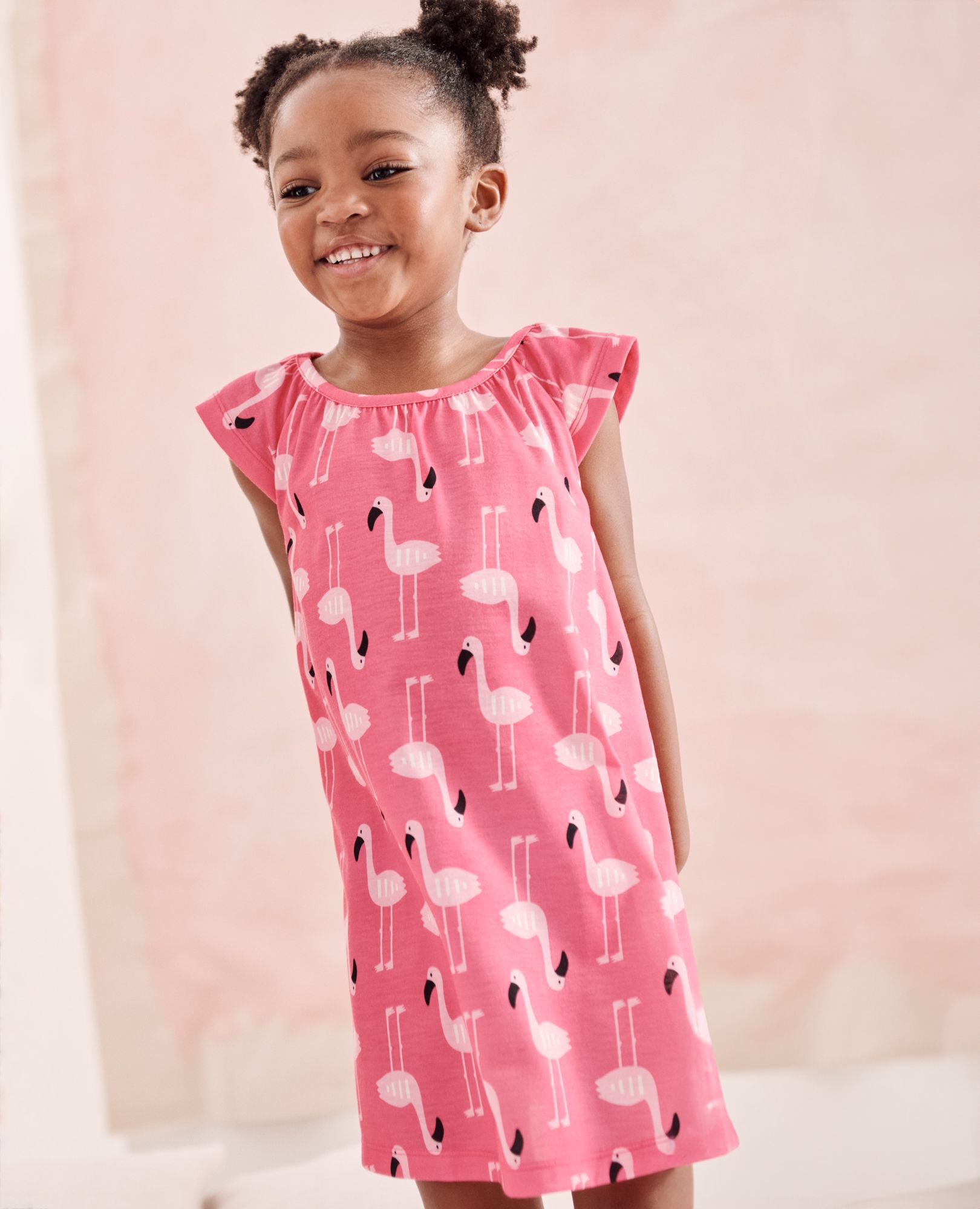 Kids Short Sleeve Nightgown