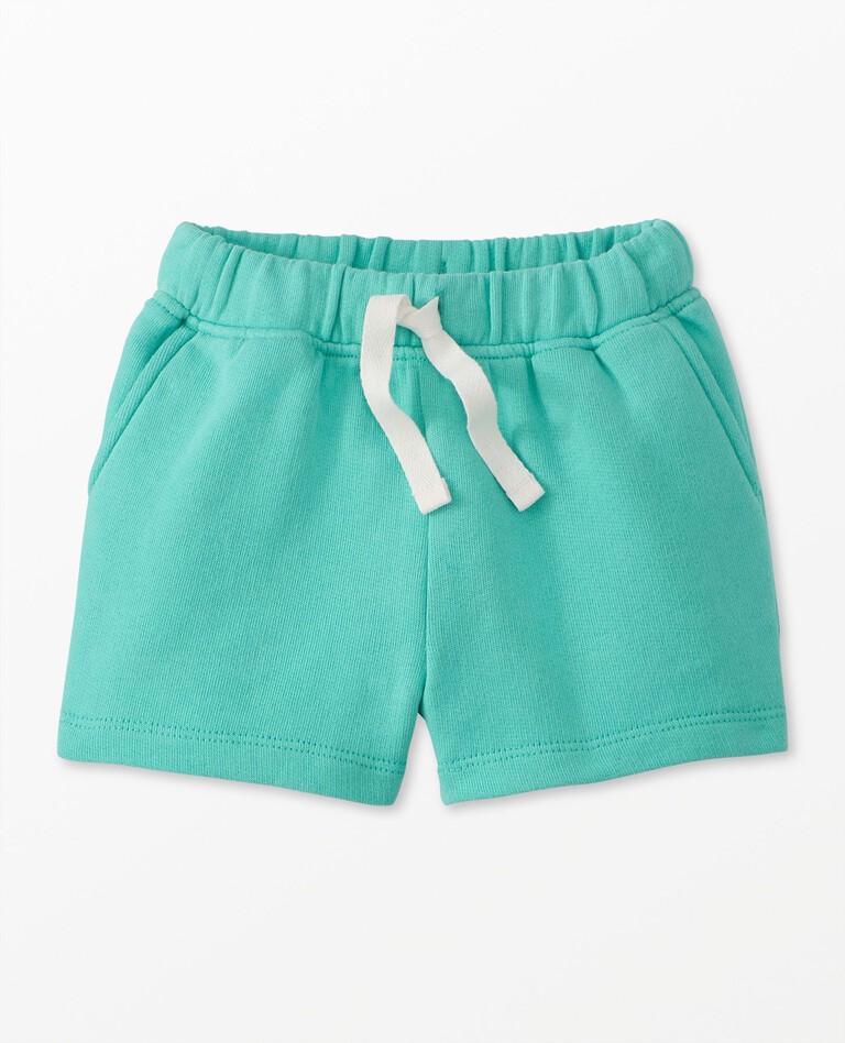 Baby French Terry Shorts in Tidepool - main