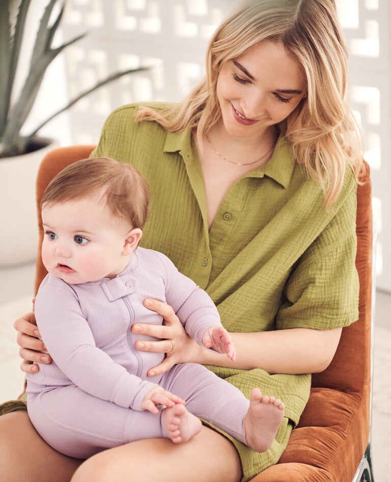 Wisteria Mommy & Me Pajamas in  - main