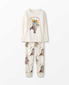 Star Wars™ Long John Pajamas In Organic Cotton in Mando And Grogu - main