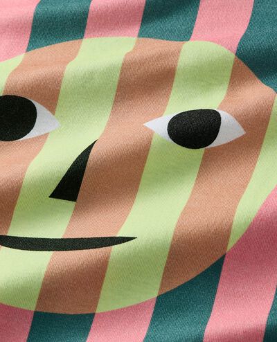 Adult Dusen Dusen Long John Pajama Set in Martine Stripe - main