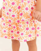 Baby Ruffled Tier Dress in Orange Burst - main