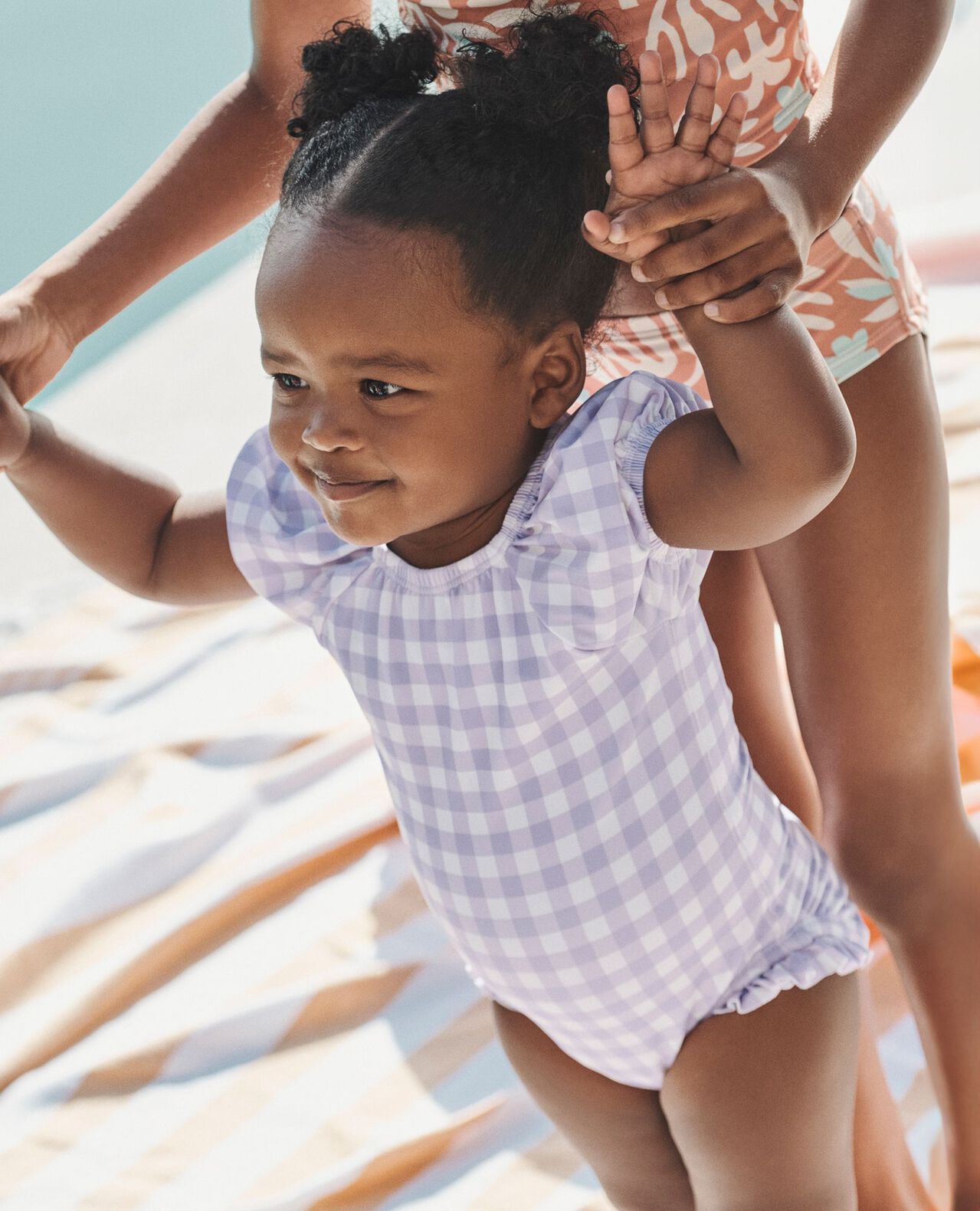 Baby One-Piece Puff Sleeve Swimsuit Hanna Andersson