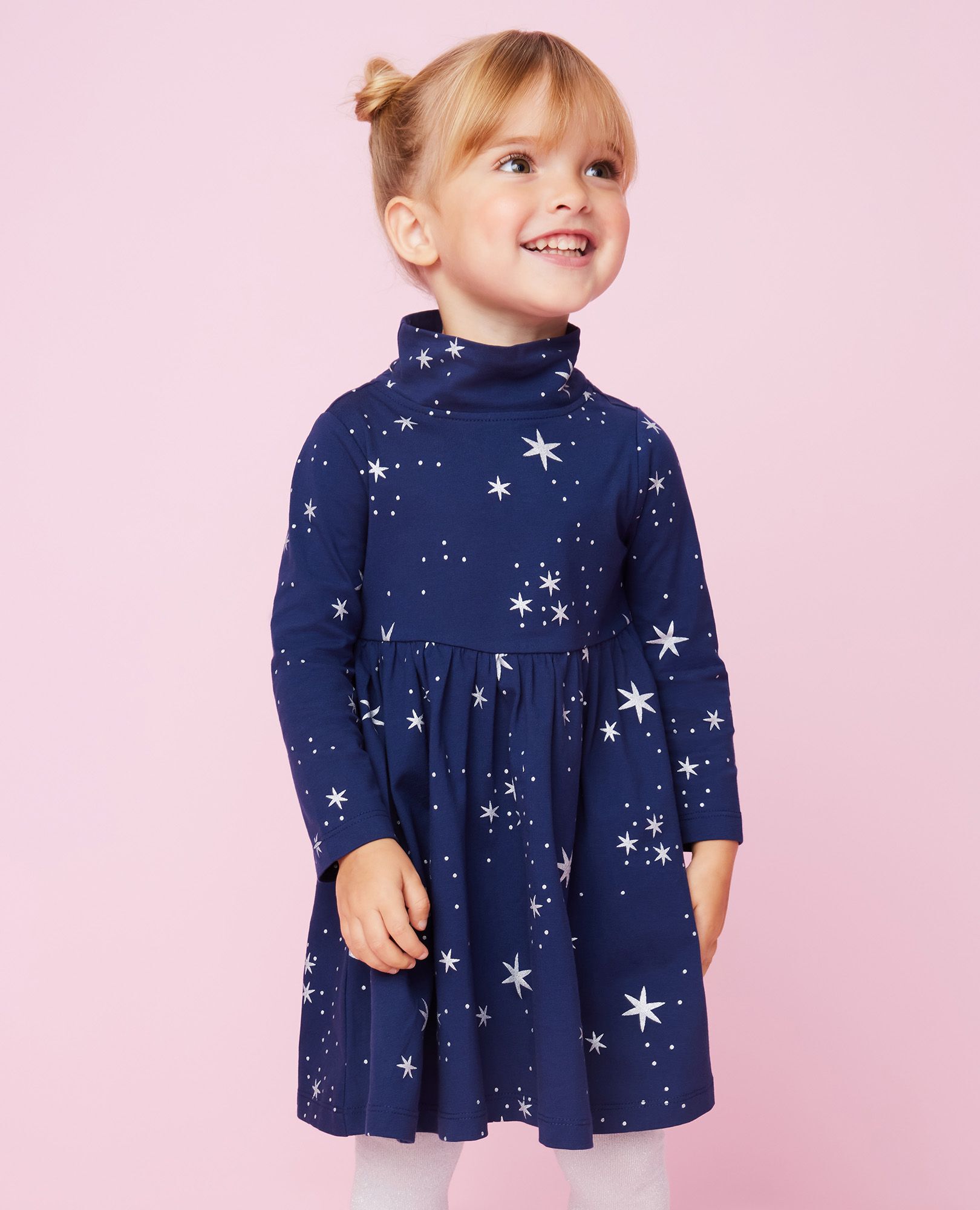 Turtleneck skater dress sale