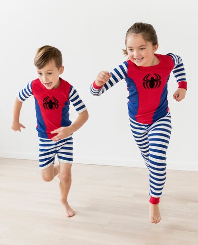 Marvel Spider-Man HannaJams™ Pajama Set in Deep Blue Sea/Hanna Red - main