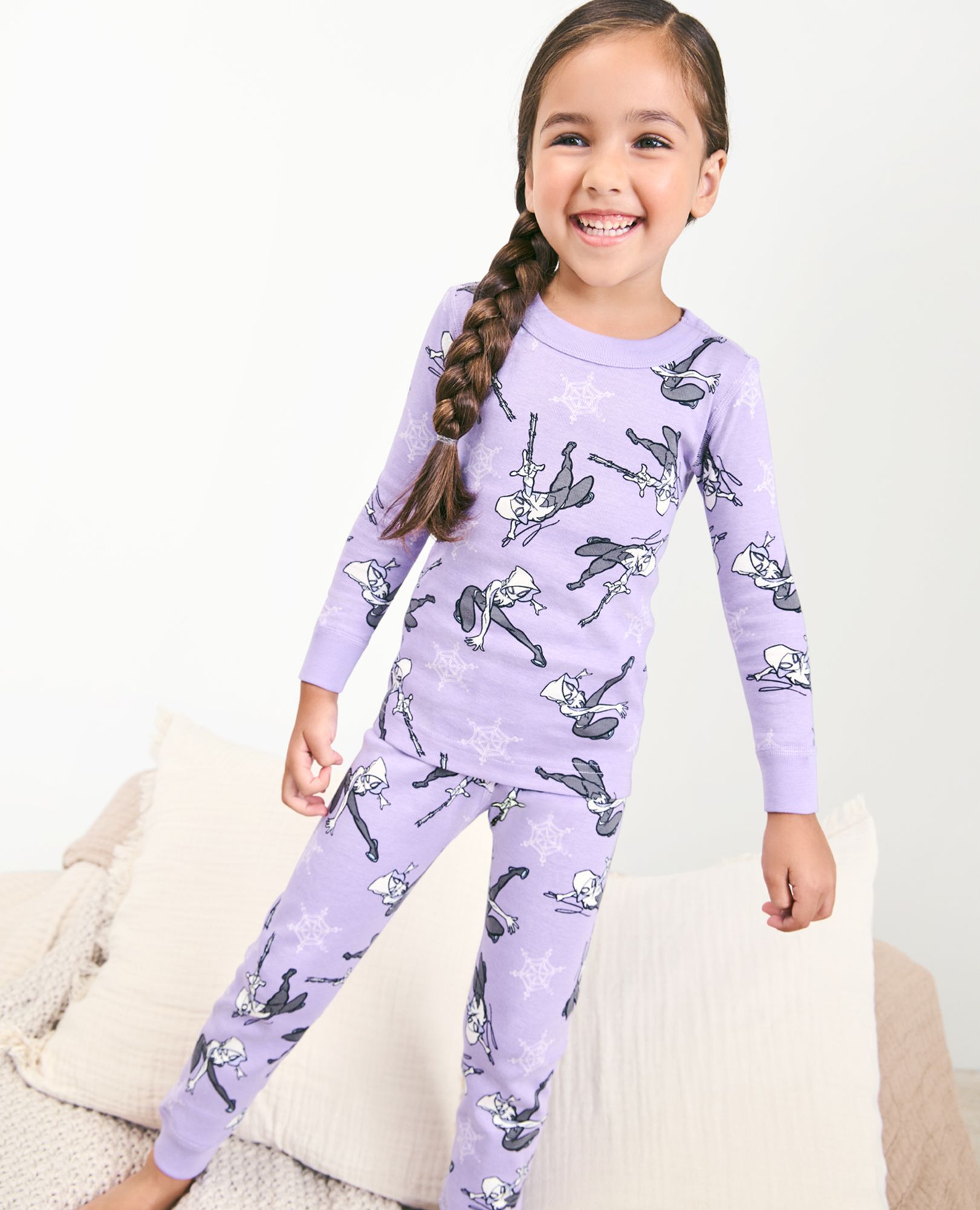 Girls marvel pajamas 2025