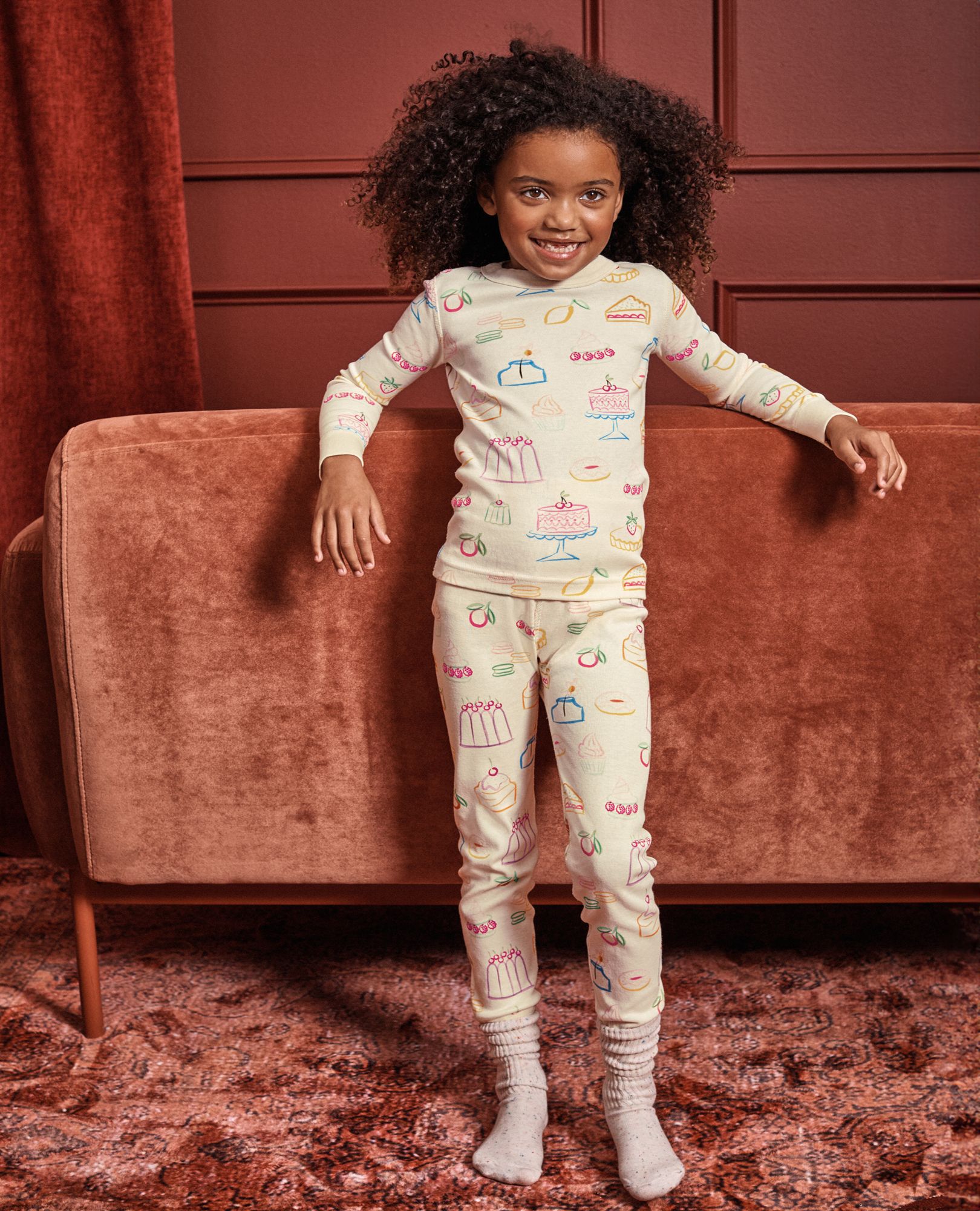 Kids Long John Pajama Set | Hanna Andersson