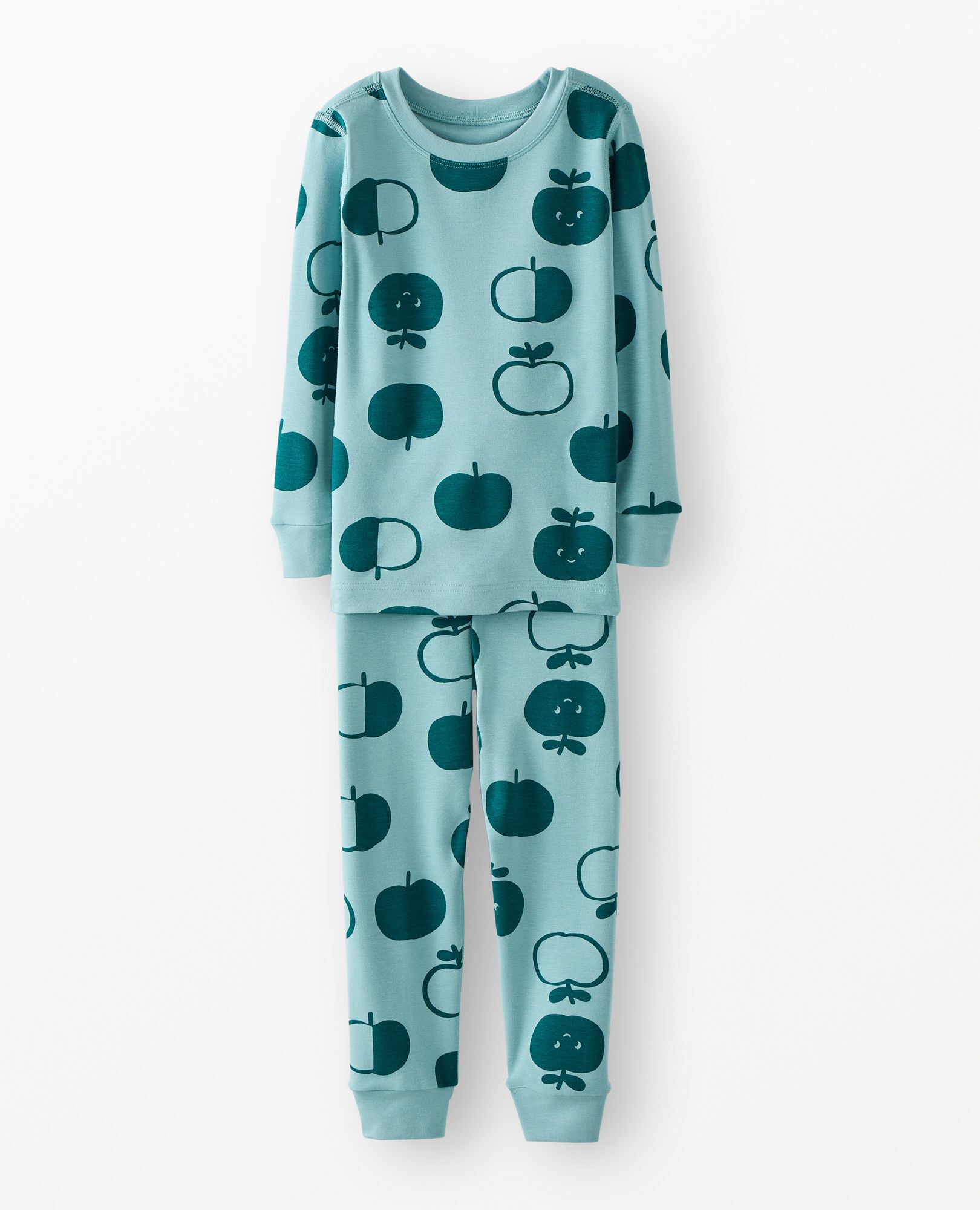 HannaSoft™ Stretch Pajama Set in Happy Apples - main