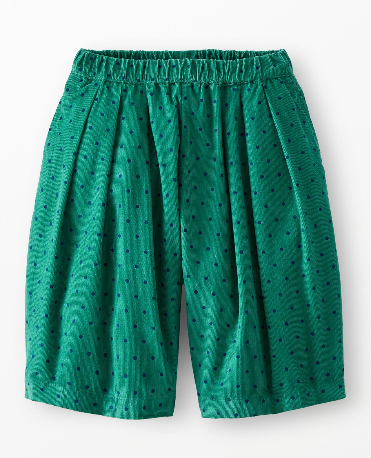 Baby Corduroy Barrel Pants in Tiny Dots on Fir Tree - main