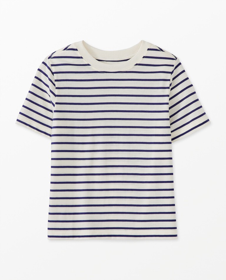 Relaxed Fit Striped T-Shirt | Hanna Andersson