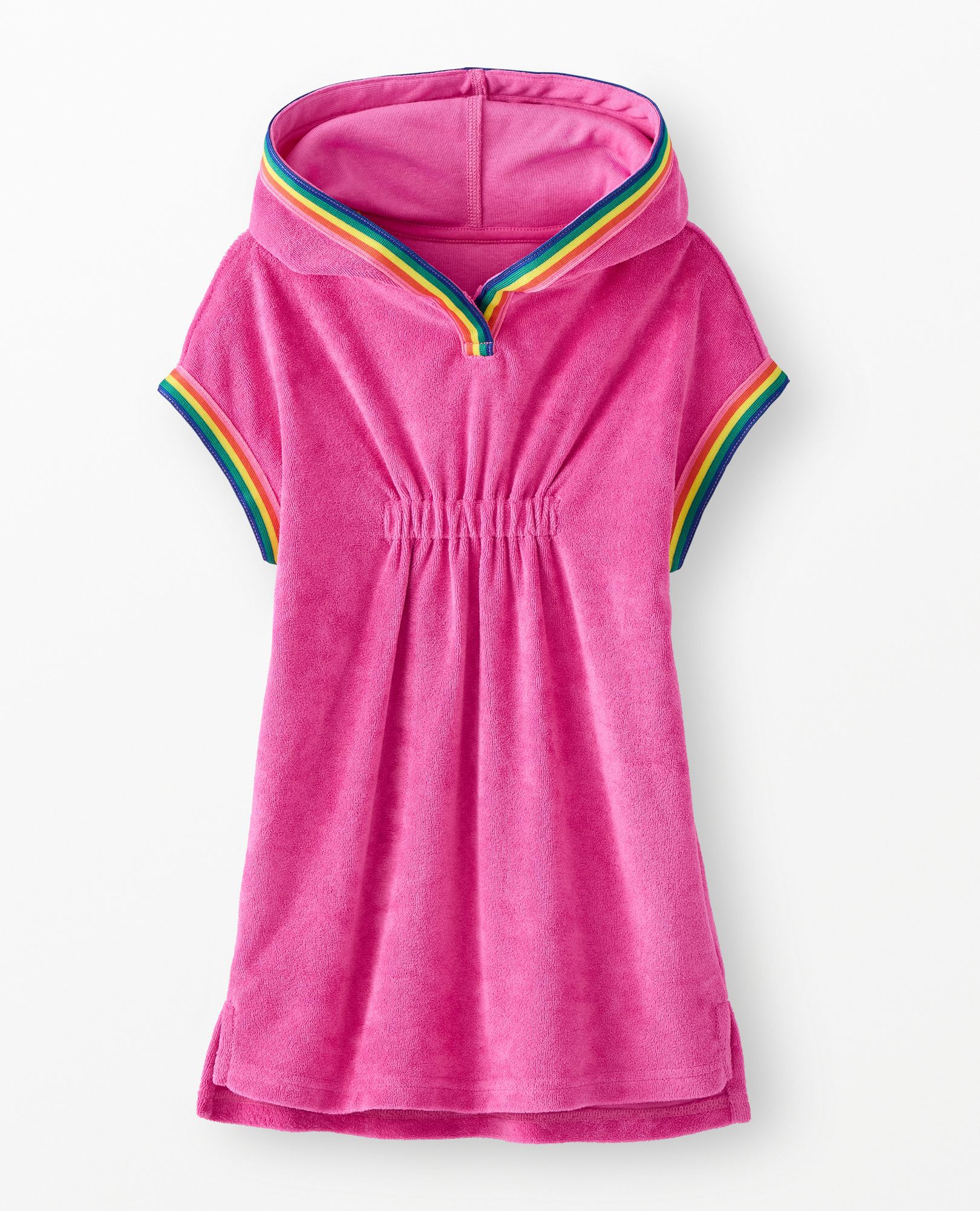 Loop Terry Hoodie Cover Up in Phlox Pink - main