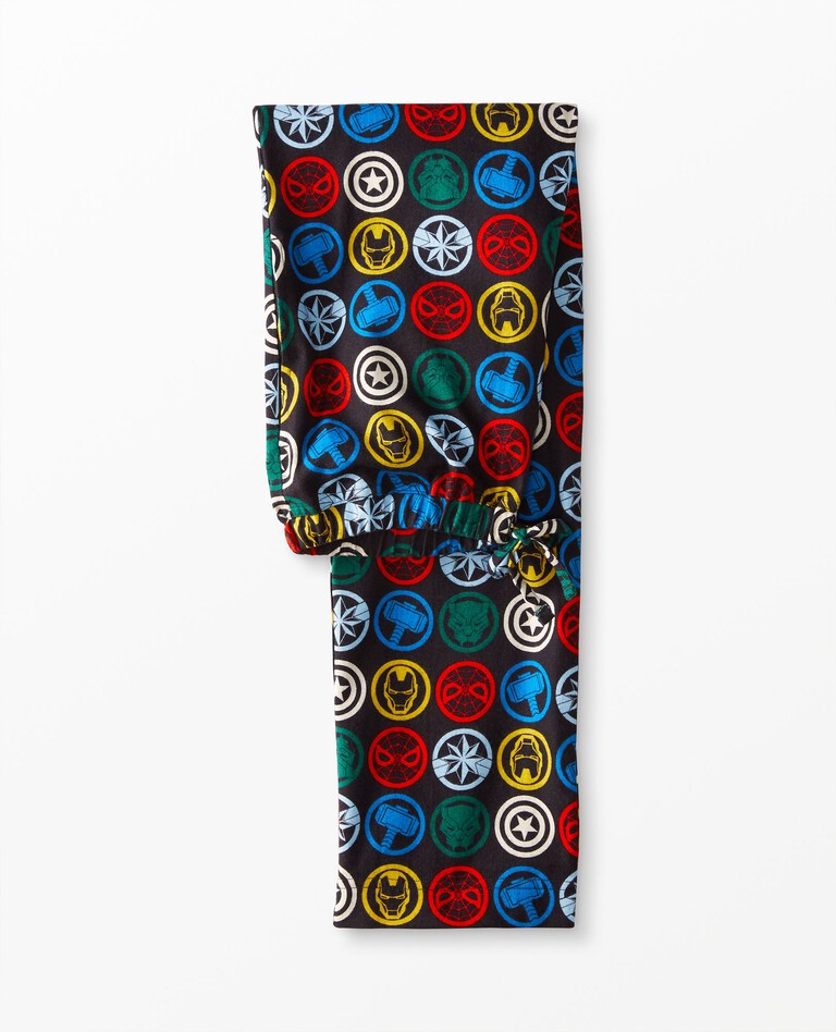 Adult Marvel Icons Holiday Flannel Pajama Pant in Marvel Icons - main