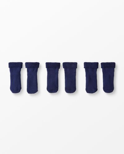 3-Pack Baby Socks in Navy Blue - main