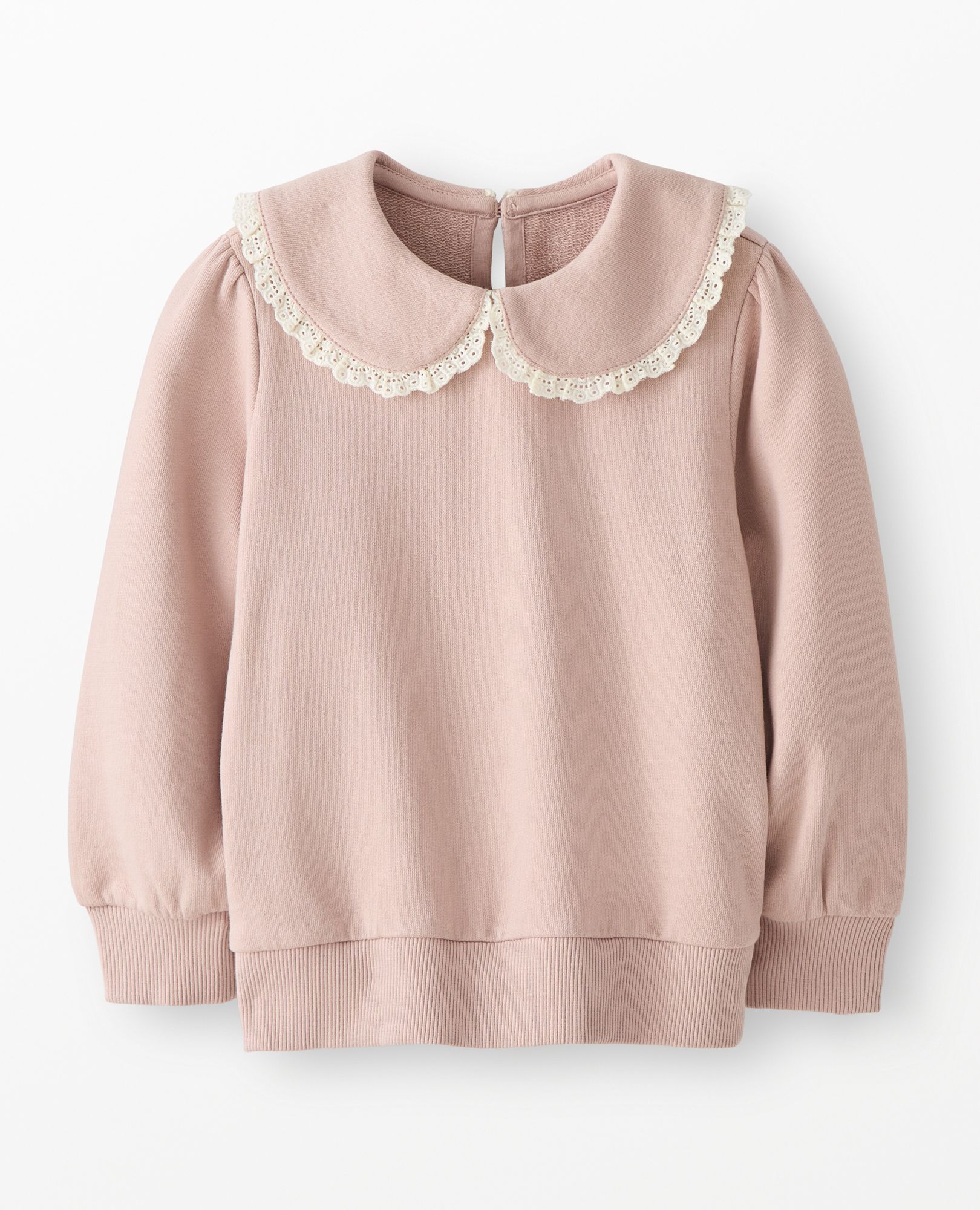 French Terry Collared Sweatshirt | Hanna Andersson