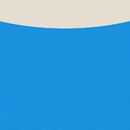 Sleeveless Ribbed Top in Swedish Sky - swatch