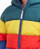Colorblock Recycled Reversible Jacket in Multi - main