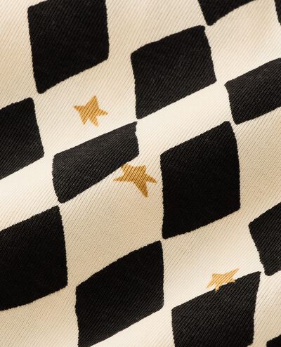 HannaJams™ Pajama Set in Black Harlequin - main